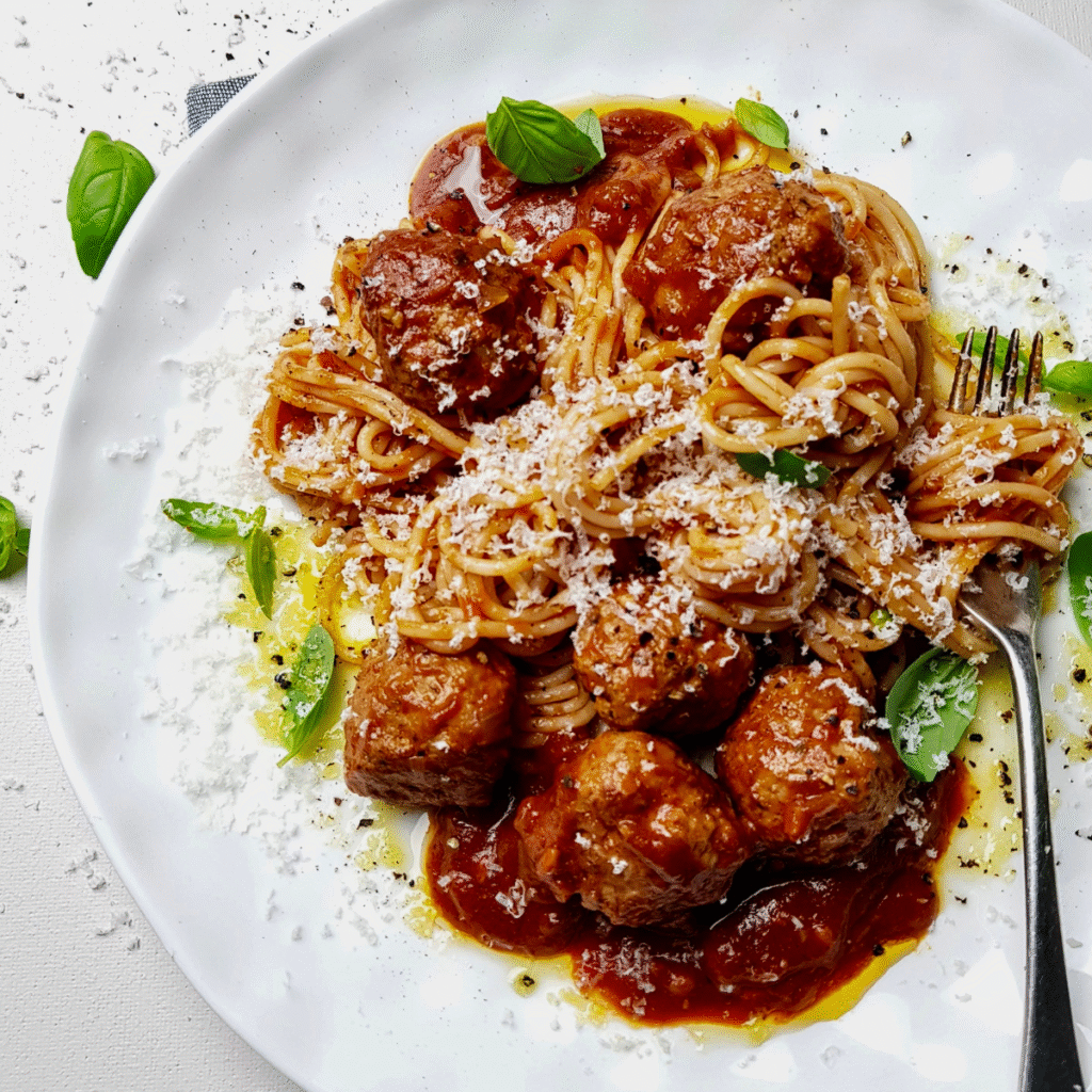 The Ultimate Homemade Spaghetti and Meatballs
