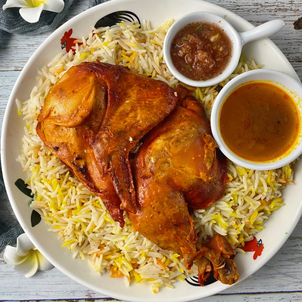 Authentic Chicken Mandi (Oven-Roasted Method)