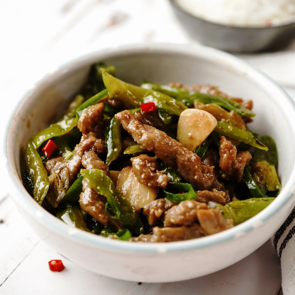 Easy Garlic Pepper Beef Stir-fry