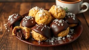 Chocolate Coconut Macaroons Recipe