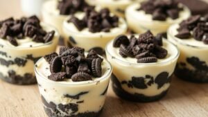 No-Bake Oreo Cheesecake Cups Recipe