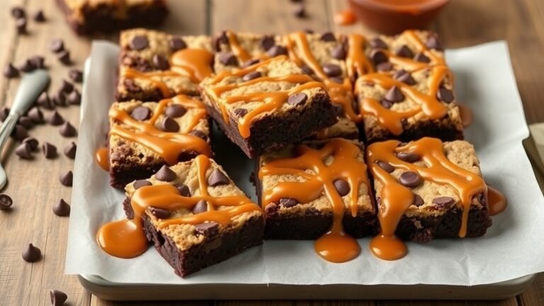 Salted Caramel Brookies Recipe