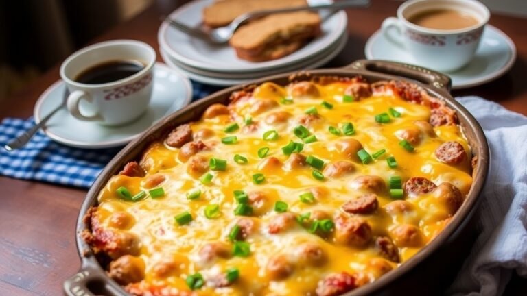 Cheesy Sausage Breakfast Bake Recipe