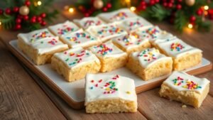 Soft Sugar Cookie Bars Recipe