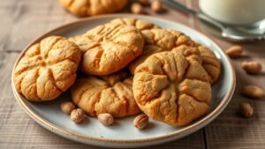 Nutty Peanut Butter Cookies Recipe