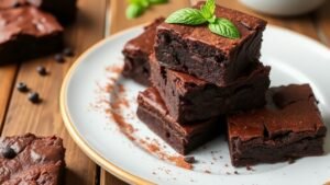 Fudgy Vegan Black Bean Brownies Recipe