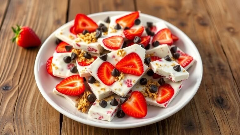 Strawberry Yogurt Bark Recipe
