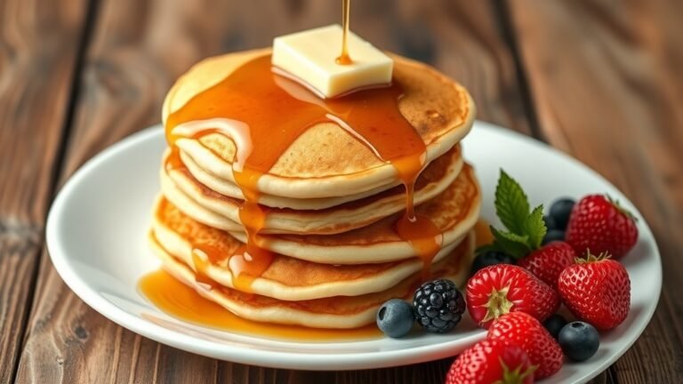 Fluffy Vanilla Pancake Recipe