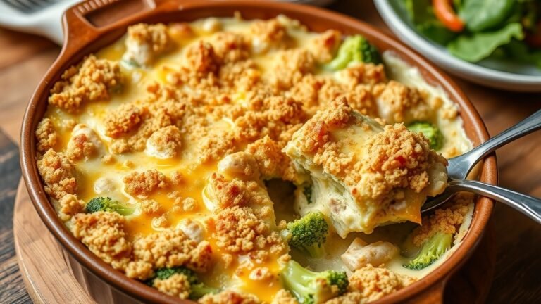 Cheesy Broccoli Chicken Casserole Recipe