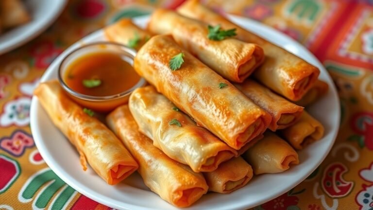 Crispy Indian Spring Rolls Recipe