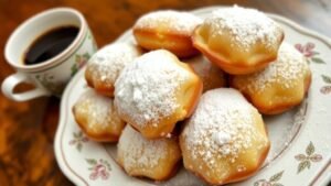 French Vanilla Beignets Recipe