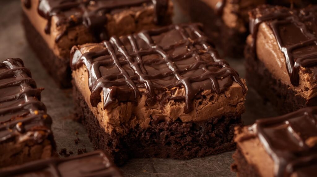 Chocolate Mousse Brownies Recipe