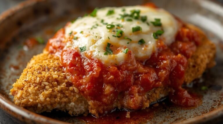 Healthy Baked Chicken Parmesan Recipe