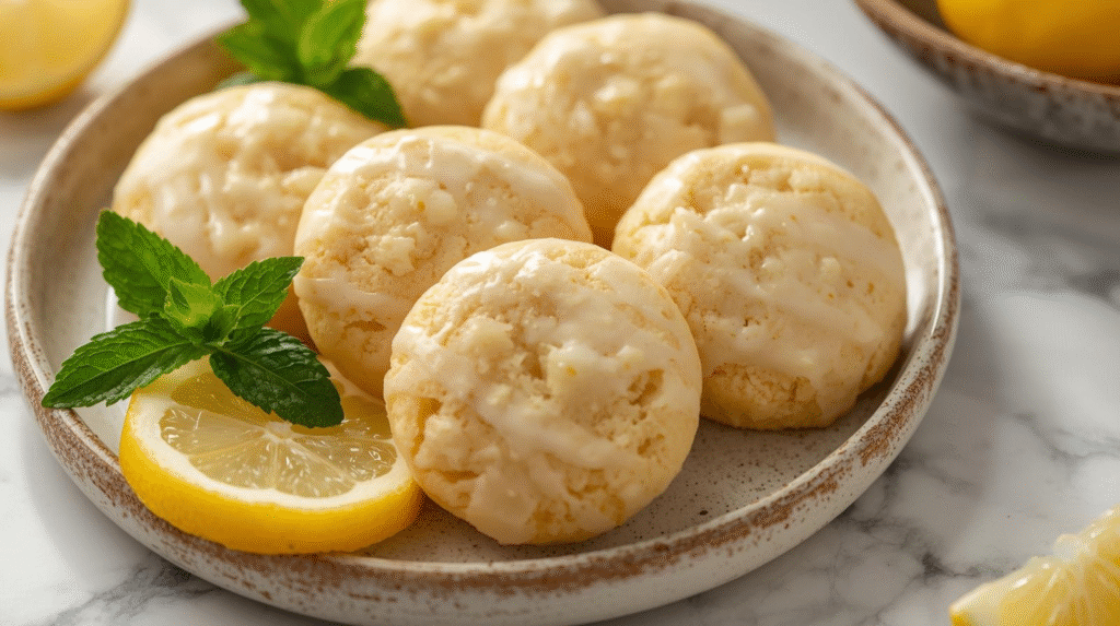 These glazed lemon cornmeal cookies are a delightful treat that combines the zesty flavor of lemon with a unique texture from cornmeal.