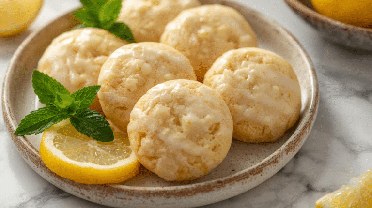 These glazed lemon cornmeal cookies are a delightful treat that combines the zesty flavor of lemon with a unique texture from cornmeal.