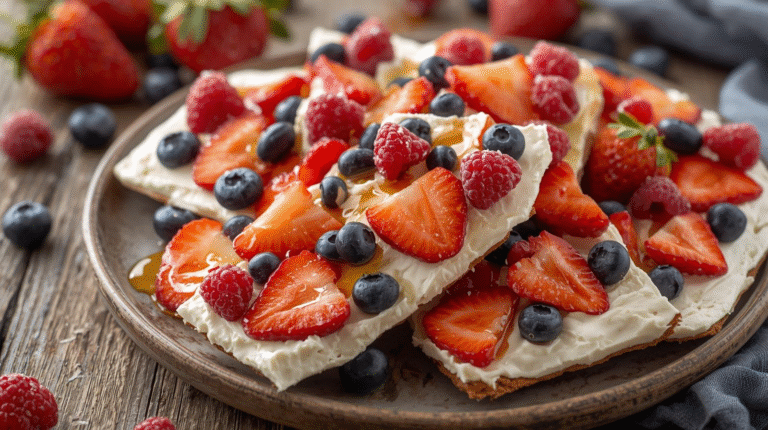 Berry Cottage Cheese Bark Recipe