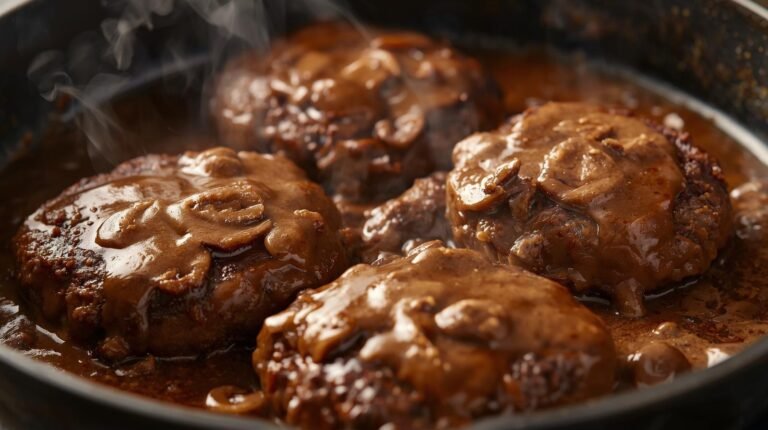 Irresistible Salisbury Steak with Mushroom Gravy Recipe