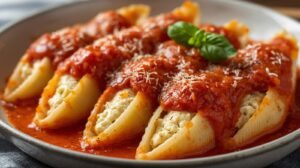 Quick & Easy Cheesy Stuffed Shells Recipe